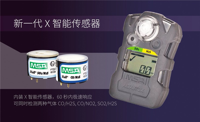 梅思安10196221（國產(chǎn)版）天鷹2XT雙氣體檢測儀圖片4