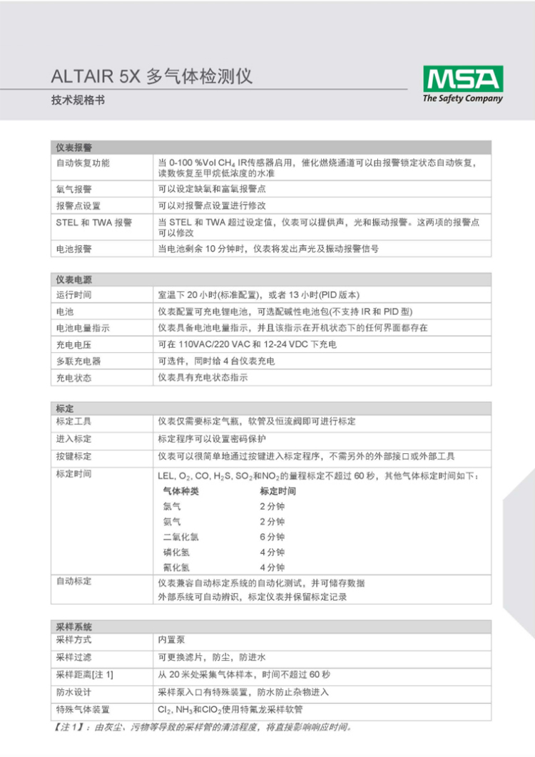 梅思安10176753天鷹5x多種氣體檢測(cè)儀圖片11