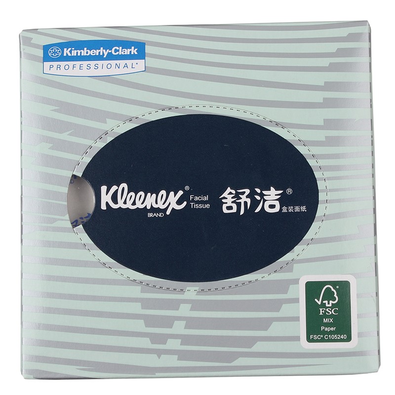 金佰利0238-40KLEENEX舒潔雙層盒裝面紙圖1