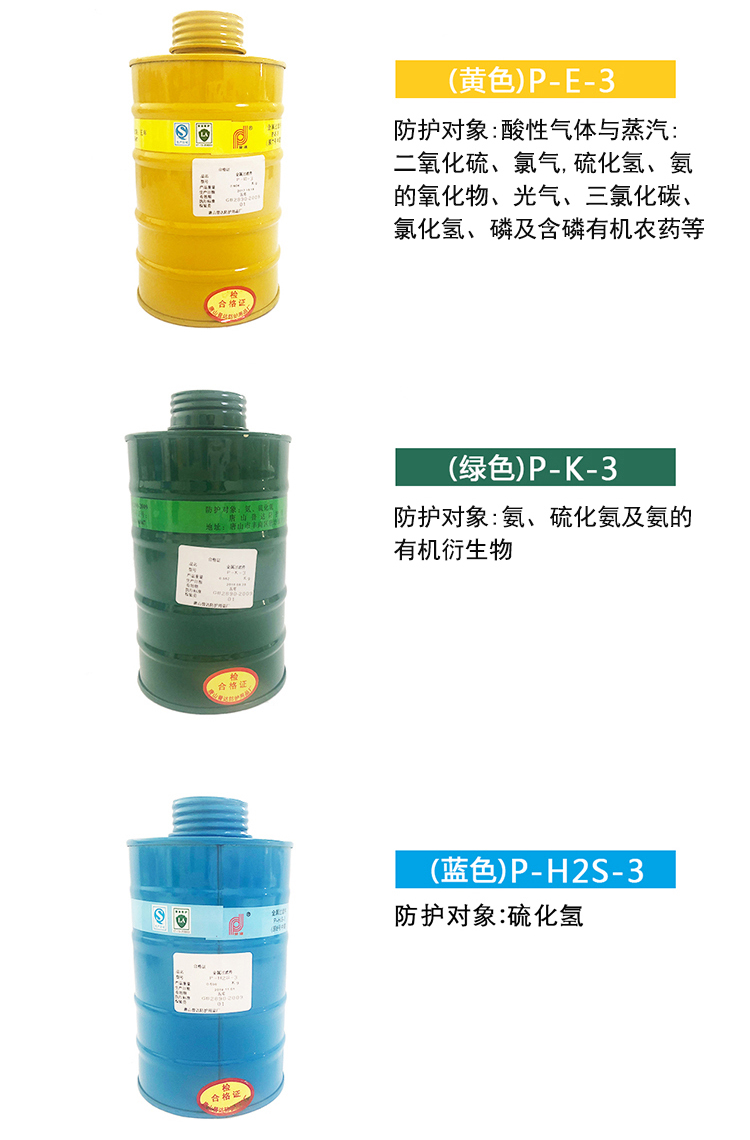 普達(dá)P-A-3 3號(hào)濾毒罐圖3