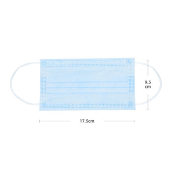 維德醫(yī)療藍(lán)色獨立無菌醫(yī)用口罩圖片2