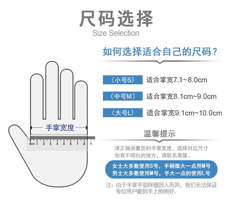 塞莫詩N908BK黑色一次性丁腈手套圖片4