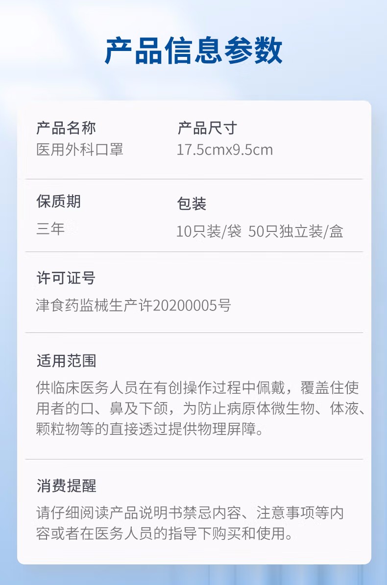 納通一次性滅菌醫(yī)用外科口罩圖片10
