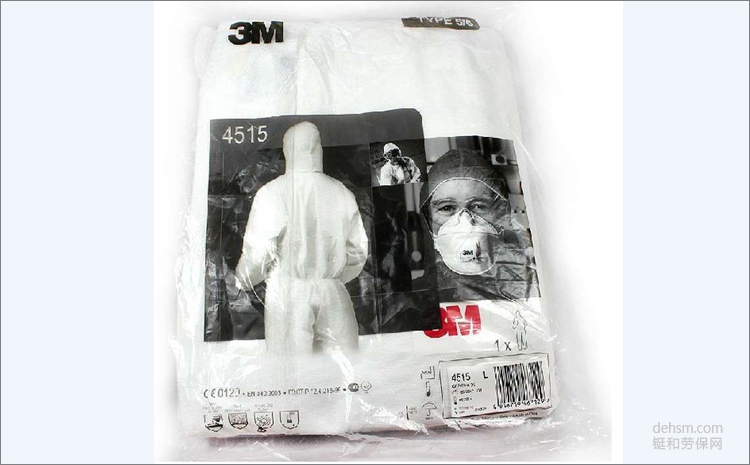 3M4515連體防護(hù)服包裝圖